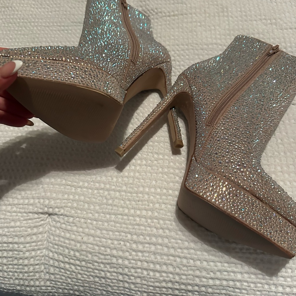 Sparkling Women's Ankle Boots